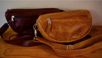 Adjustable Cross Body Bag / Moon Bag
